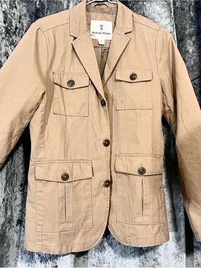 Men’s Tan Utility Field Jacket